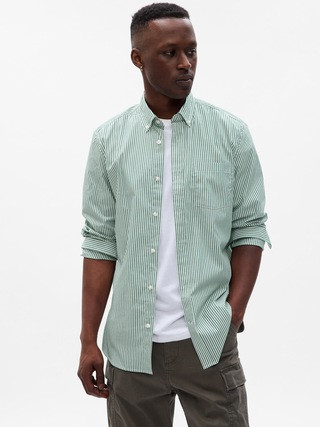 All-Day Poplin Shirt in Standard Fit | Gap (CA)