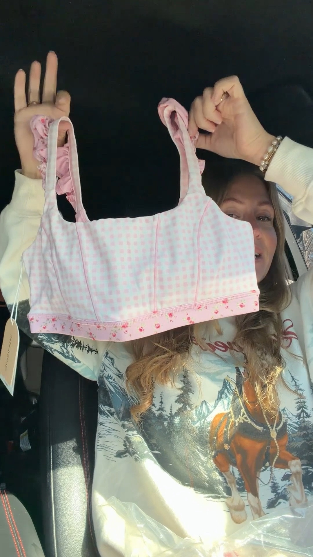 New floral and pink gingham blogilates drop! #pinkgingham #blogilates #springactivewear 

#LTKfitnessgoals #LTKActive