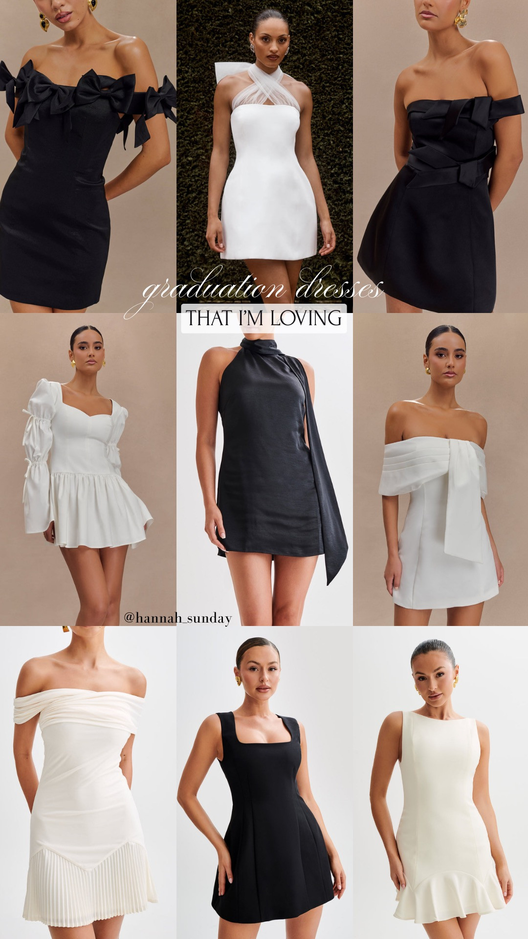 Graduation season is upon us! 

It’s crazy to think that this time last year I was on the hunt for a graduation dress of my own🥹 These are such timeless, classy options from Meshki!🫶🏻

graduation dress, graduation outfit, graduation, white dresses, black dresses 

 

#LTKSeasonal #LTKFindsUnder100 #LTKSaleAlert