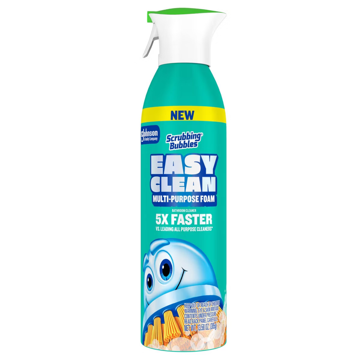 Scrubbing Bubbles Easy Clean Multi-Purpose Bathroom Foam Aerosol - 13.58oz | Target
