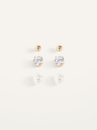 Stud Earrings Variety 3-Pack for Women | Old Navy (US)