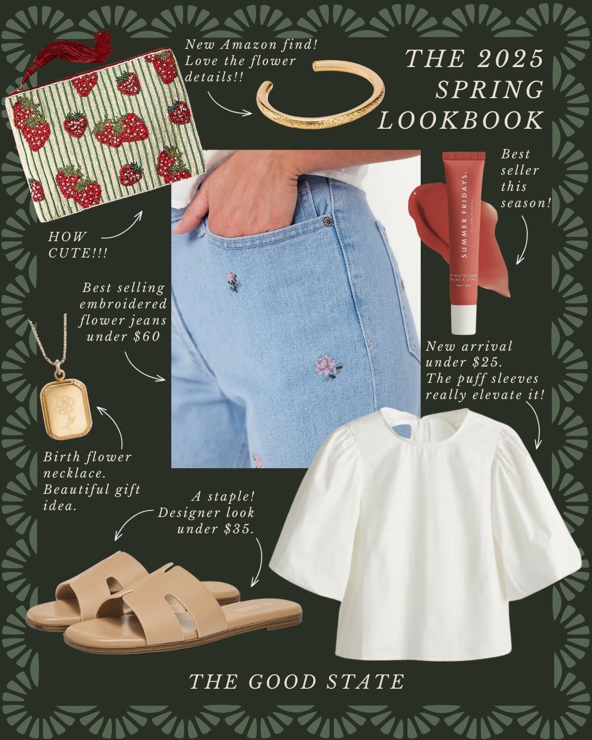 This collection is for the Springtime girlies who find joy in the April Showers and May Flowers. For the ladies dressing a little brighter this time of year, wearing all the florals, and who have (or need) a cute rain jacket or colorful umbrella to make rainy Spring days a little happier. This collection is for the ladies giving gardening a try for the first time or those tending to the same garden they have poured their heart and soul into for years. For those cultivating the soil of their hearts and homes too. For the girlies who love earth tones and blooming colors too. The good state, Lauren England, terrain, Anthropologie, Amazon, Amazon home, Amazon beauty, spring fashion, summer fashion, maxi dress, casual outfit, crochet top, gardening, flowers, florals, spring outfit, wreath, pottery barn, nordstrom, coffee table book, LL Bean, clean beauty, wedding guest dress, bag, tote, purse, woven purse, rain boots, Sunhat, flat, JCrew JCrew factory, white dress, sunglasses, quince, gold necklace, Mother’s Day gift, Mother’s Day outfit, Easter, Easter dress

#LTKStyleTip #LTKSaleAlert #LTKFindsUnder50