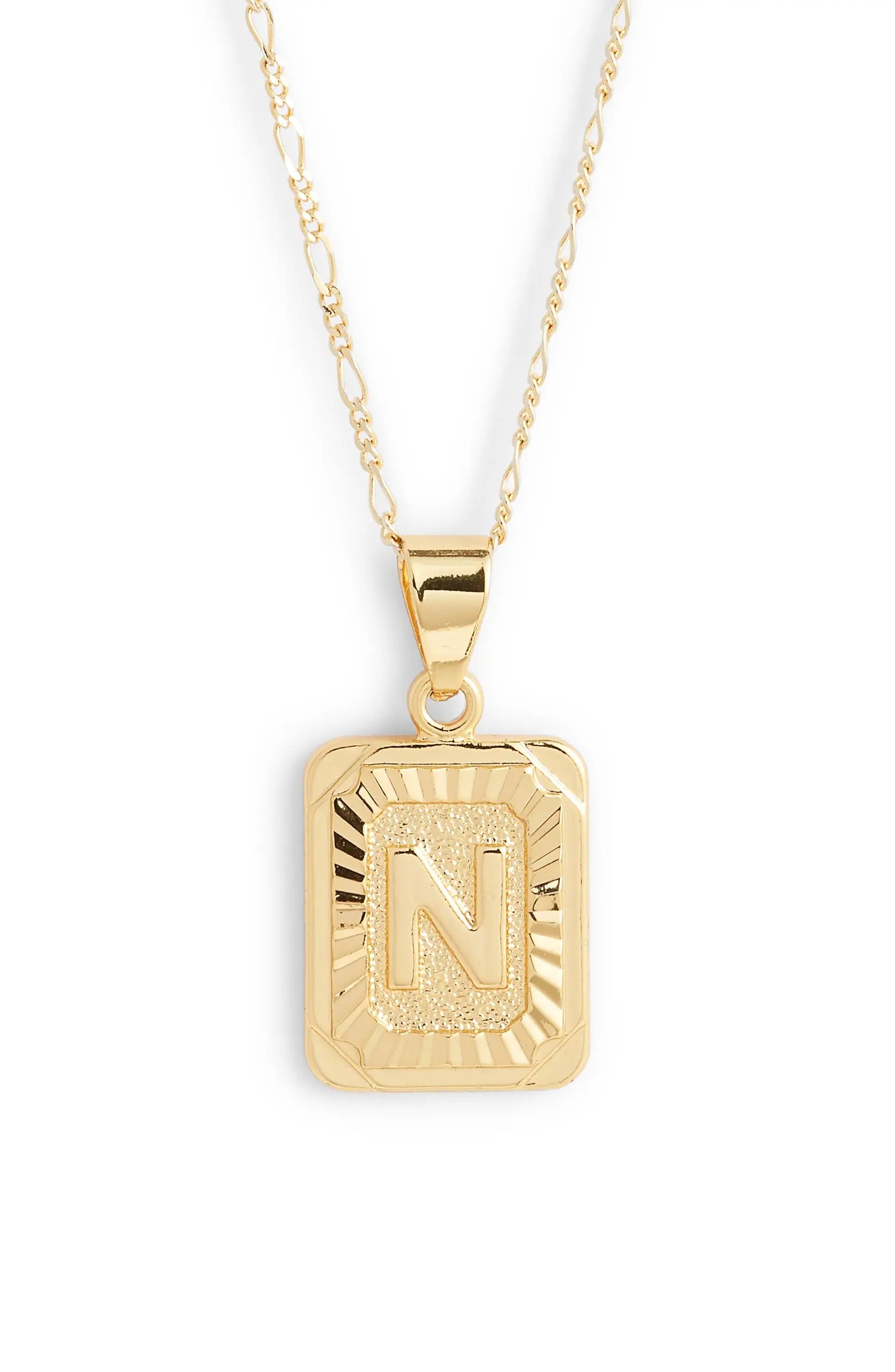 Bracha Initial Pendant Necklace | Nordstrom | Nordstrom