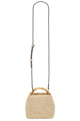 Cult Gaia Solene Mini Crossbody Bag in Beige | FWRD 