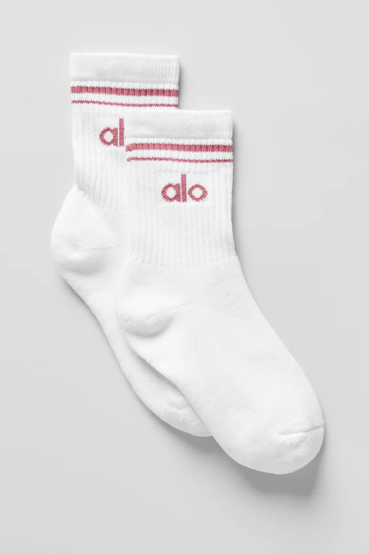 Unisex Half-Crew Throwback Sock | Alo Yoga (US)