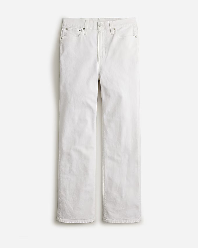 Slim demi-boot jean in White wash | J. Crew US