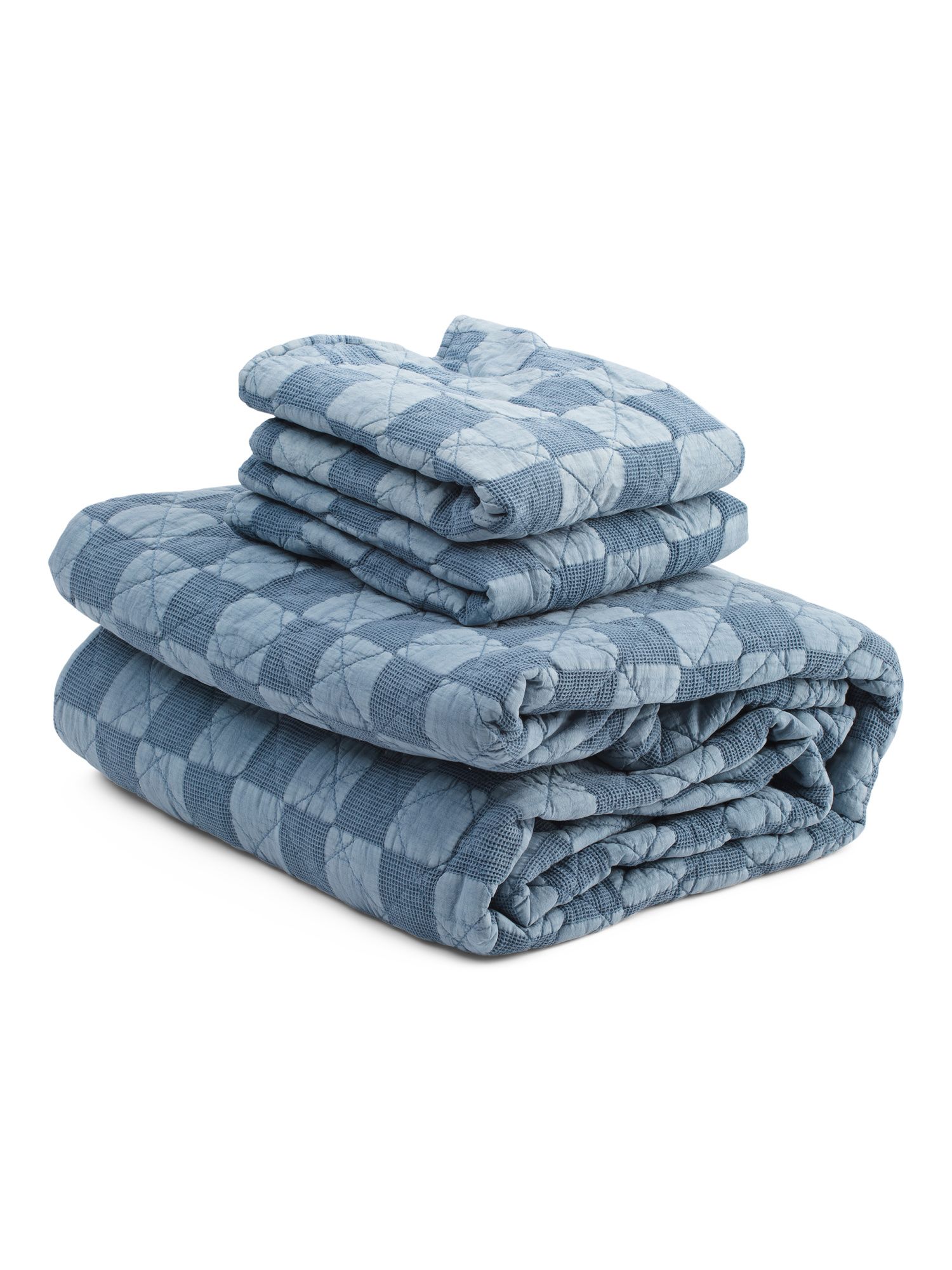 Cotton Checkered Quilt Set | Bed & Bath | Marshalls | Marshalls