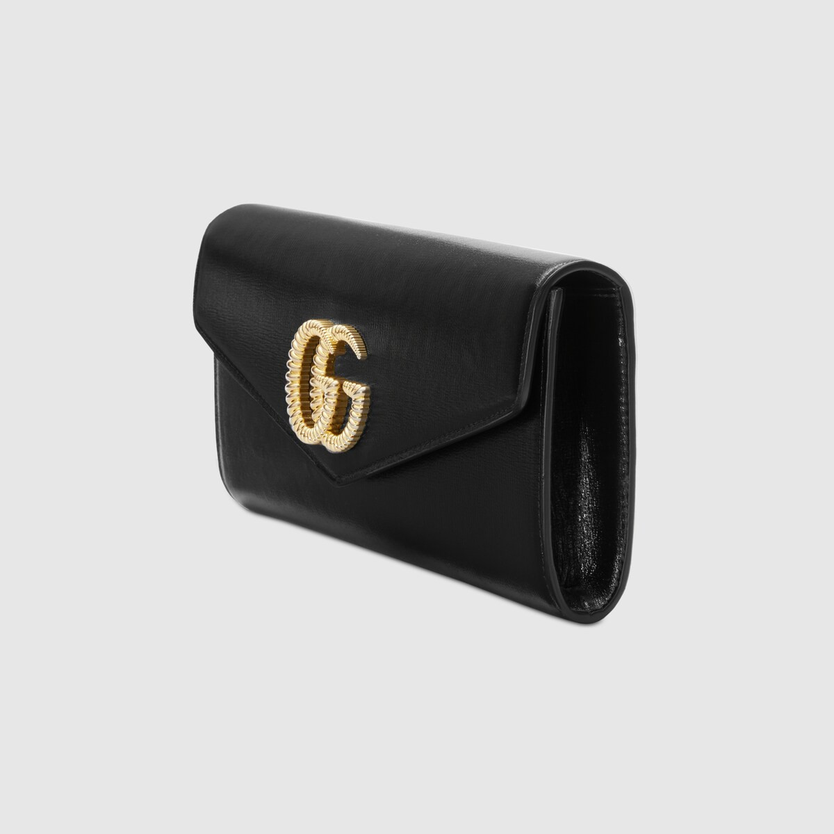 Gucci Broadway leather clutch with Double G | Gucci (US)