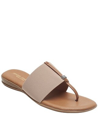 Nice Stretch Thong Sandals | Dillard's