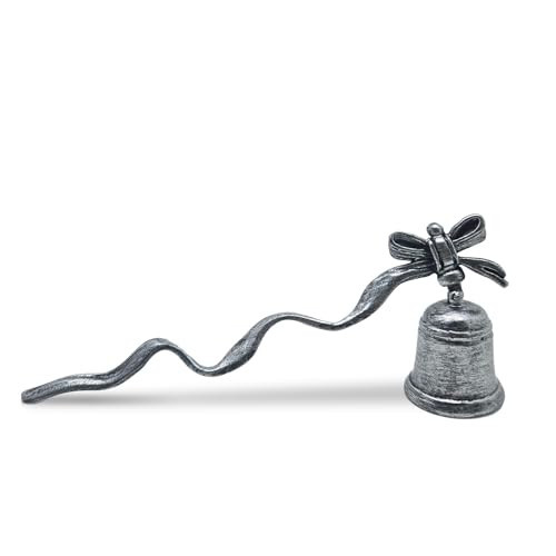 ZOOYOO Candle Snuffer,Vintage Silver Candle Extinguisher Snuffers with Long Handle,Unique Candle Tool for Putting Out Extinguishing Candle Wick Flame Safely | Amazon (US)