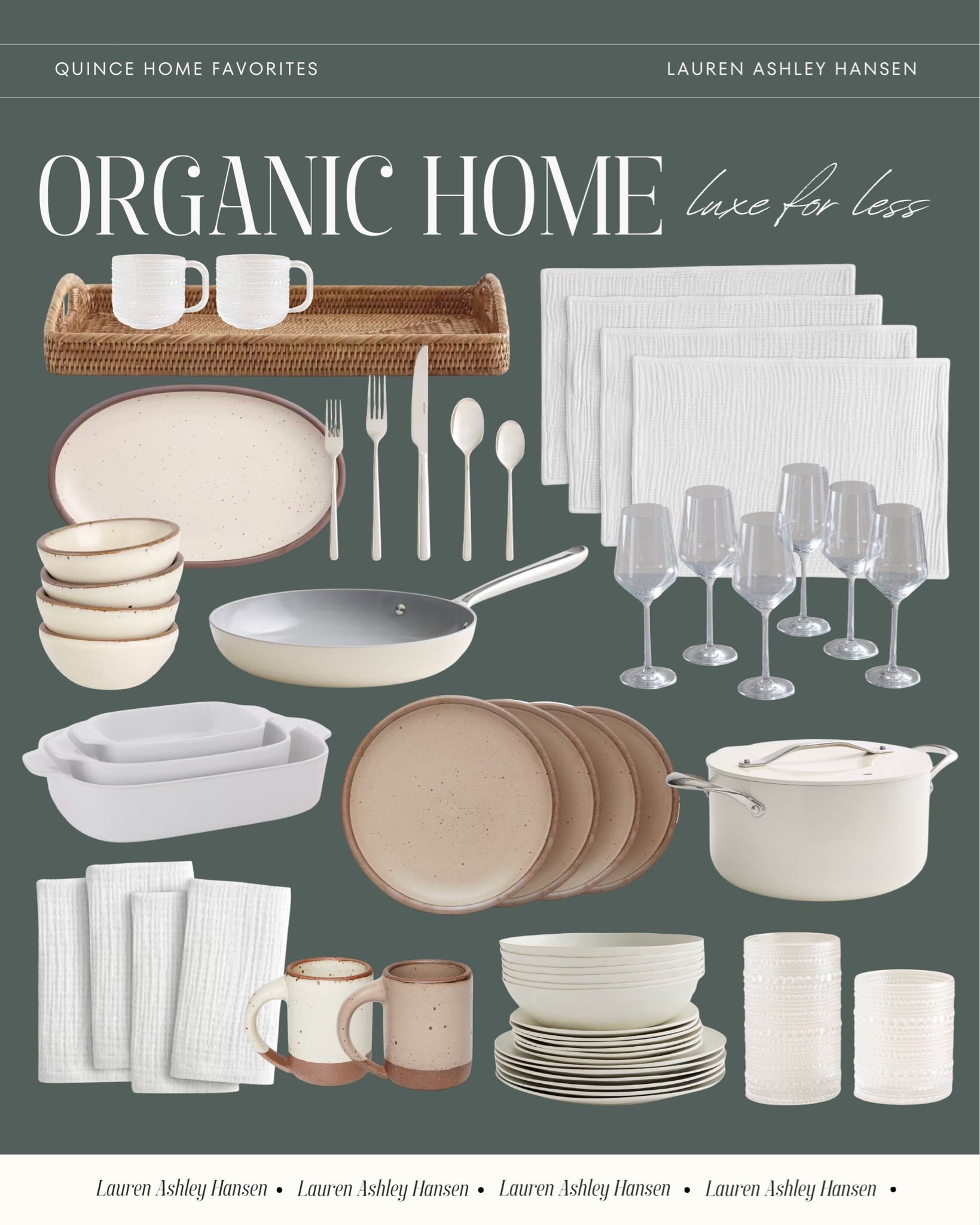 Quince truly has everything! From fashion to home, dinnerware essentials, and so much more. I love the organic texture and finish to these pieces. Luxe finds without the price tag!

#LTKHome #LTKSaleAlert
