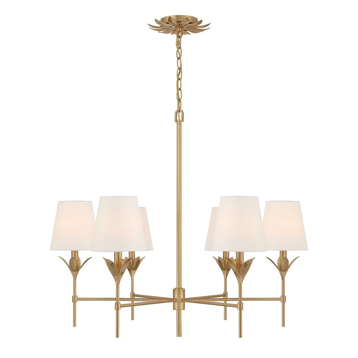 Broche Shade Chandelier | Lightopia