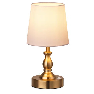 Mini Cordless Led Table Lamp, Rechargeable Battery Operated Lamp, 3-Level Brightness, Touch Dimmable Desk Lamp, Bedside Night Light For Patio Camping | Wayfair North America