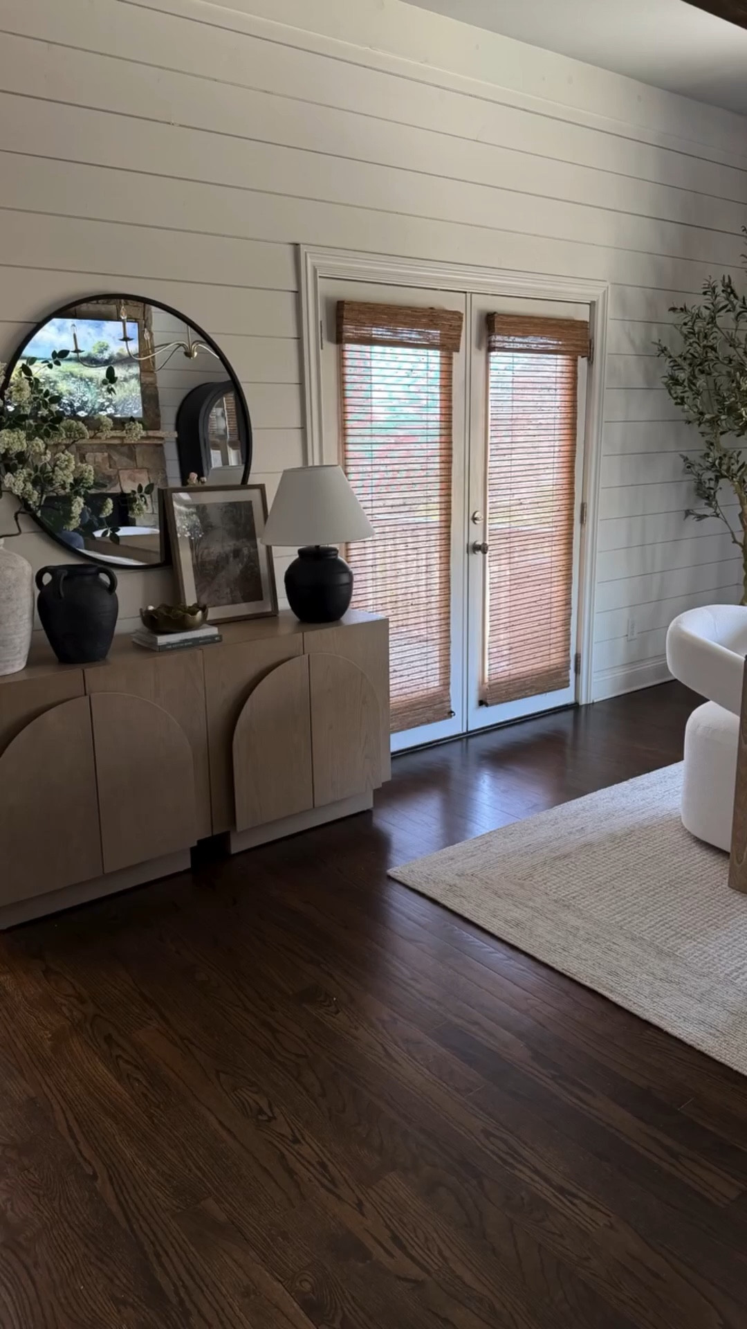 POV: you finally find the perfect storage for your kitchen 🤎

If your kitchen or breakfast area needs extra storage but you don’t want bulky cabinets, these are such a beautiful solution.

These light oak cabinets completely finished this space. The warm wood tones and arched door design add so much character while still keeping everything feeling modern and timeless.

They also have soft-close doors and plenty of hidden storage, which makes them just as functional as they are beautiful.

One of my favorite things is that you can push two or even three together to create a larger sideboard look. I used two here and it gives that custom built-in feel without the custom price.



Follow along for more affordable home finds and styling ideas 🤍

#breakfastareadecor
#affordablehomedecor
#neutralhome
#storagecabinet 
#ltkhome

#LTKHome