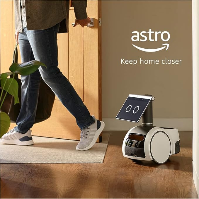 Introducing Amazon Astro, Household robot for home monitoring, with Alexa, Includes 30-day trial ... | Amazon (US)