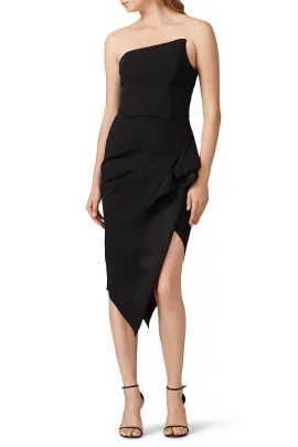 Strapless Landscape Dress | Rent the Runway