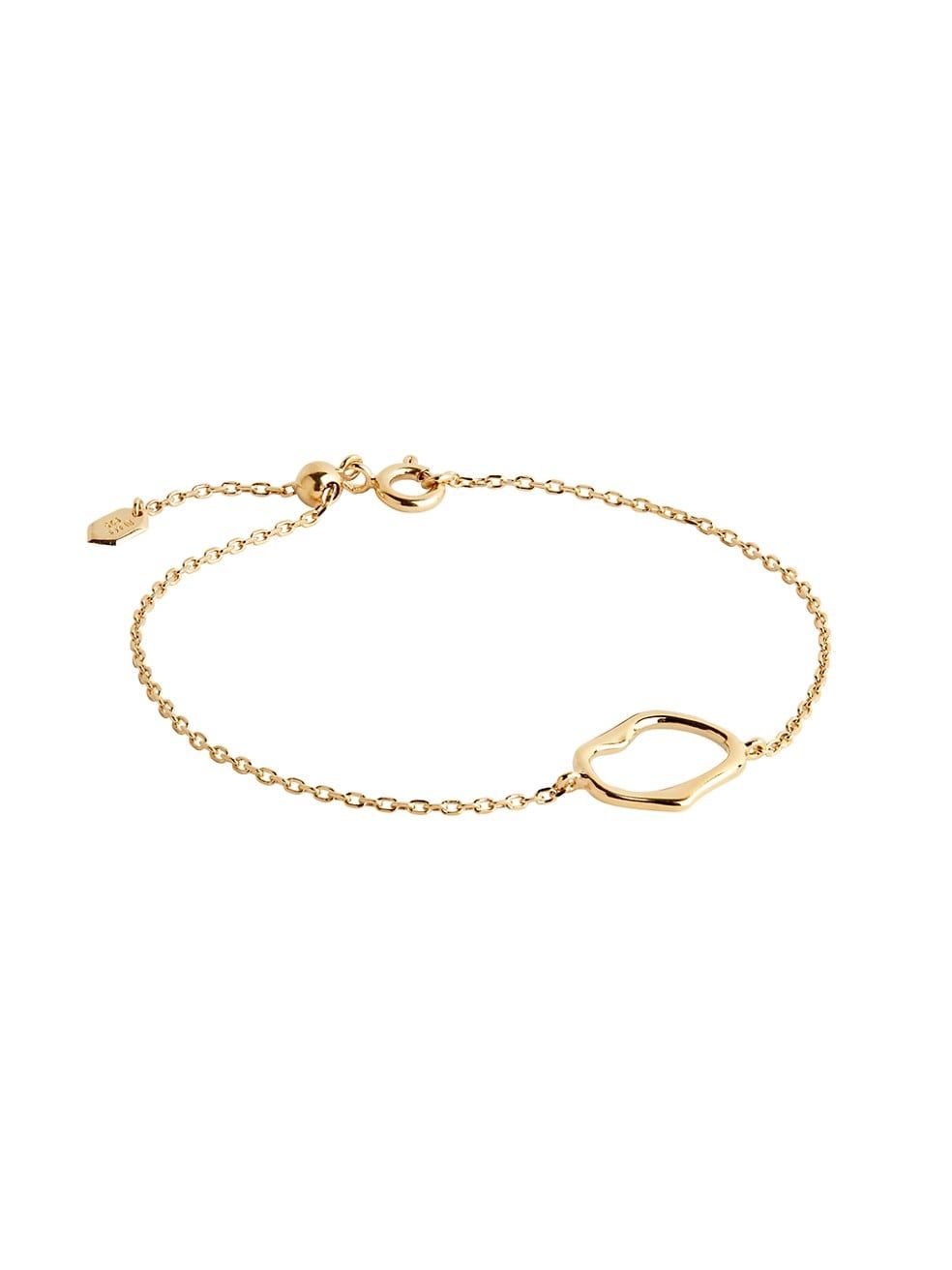 Maria Black Midnight 22K-Gold-Plated Bracelet | Saks Fifth Avenue