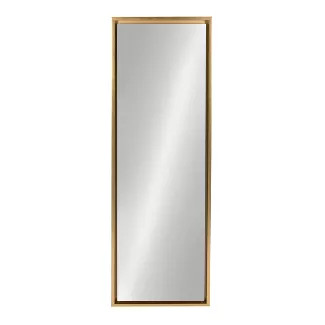 16" x 48" Evans Framed Wall Panel Mirror Gold - Kate and Laurel | Target