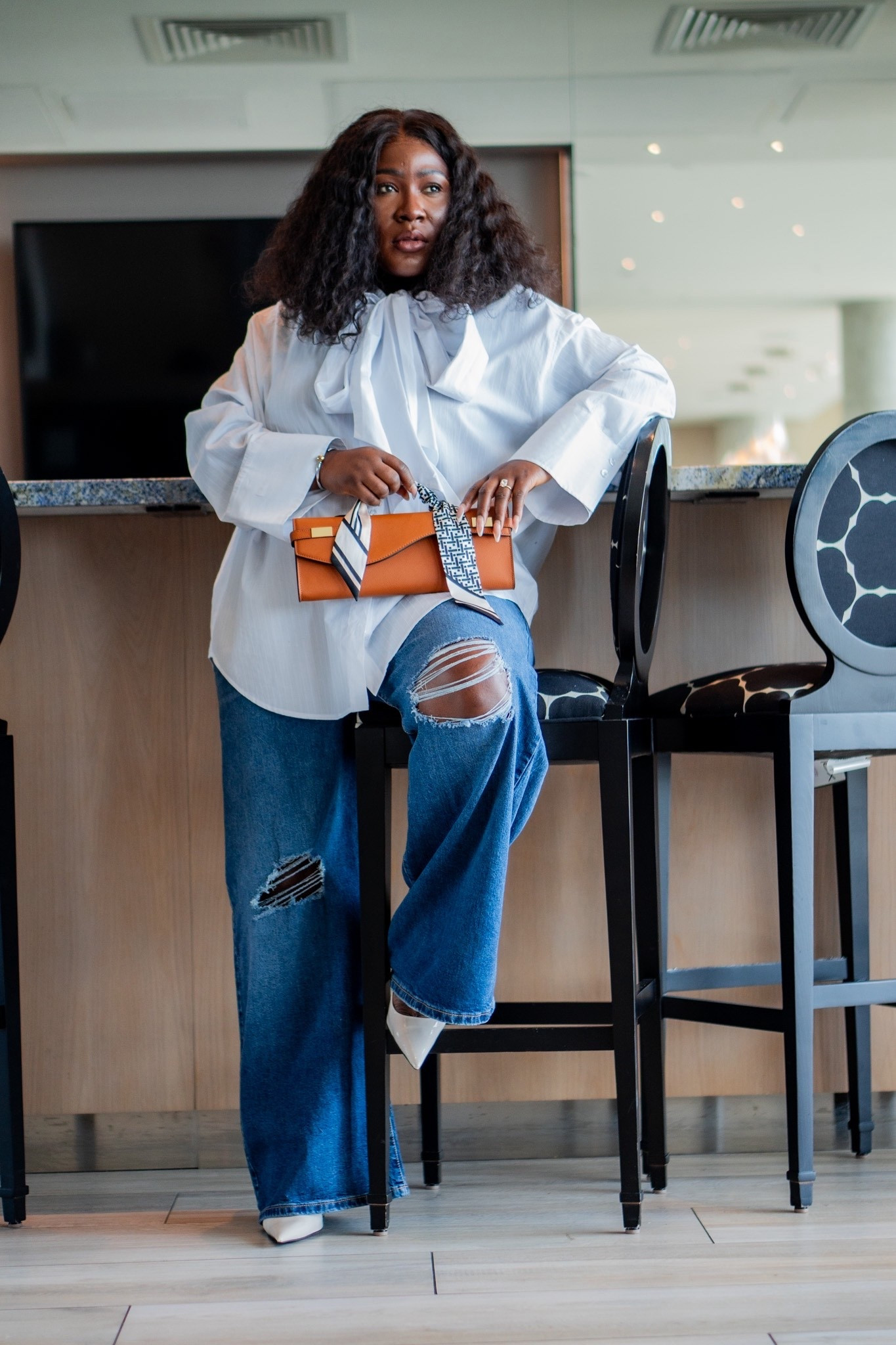 Bringing in the white and denimo combo for Spring! 

#LTKPlusSize #LTKSaleAlert #LTKootd