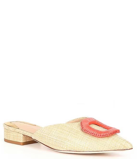 Antonio Melani x Jennifer Sumko Neuchatel Woven Raffia Mules | Dillard's | Dillard's