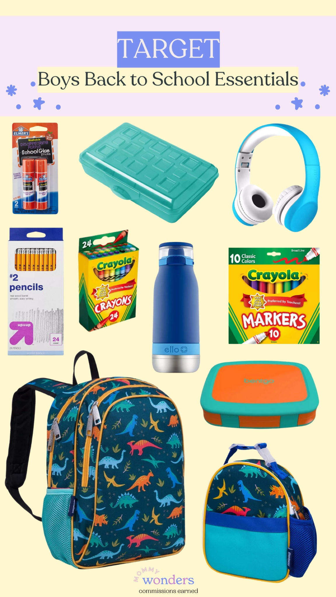 Here is a cute backpack and lunch box that pair so well with this Bentgo box and water cup! Don’t forget to grab the crayons, markers, pencils, and all the other essentials supplies for school! 

#LTKBacktoSchool #LTKKids #LTKStyleTip