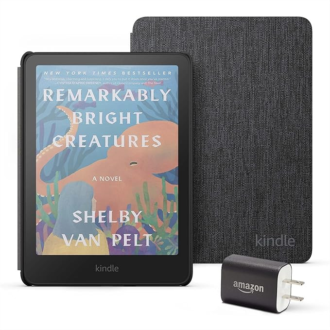 Amazon Kindle Colorsoft Essentials Bundle including Kindle Colorsoft (16 GB) – With color displ... | Amazon (US)