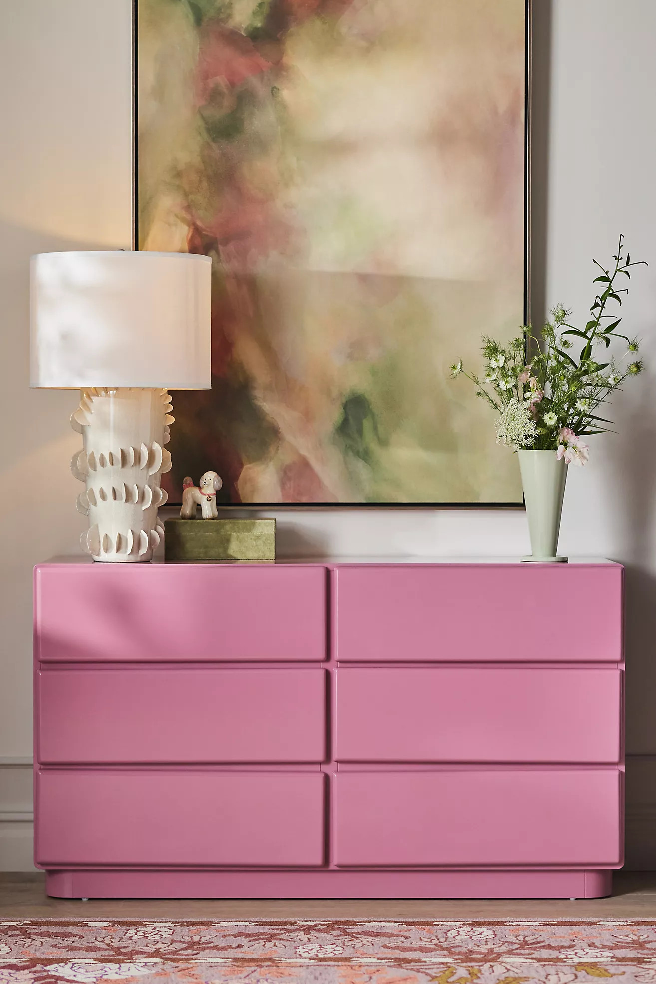 Wright Lacquer Six-Drawer Dresser | Anthropologie (US)
