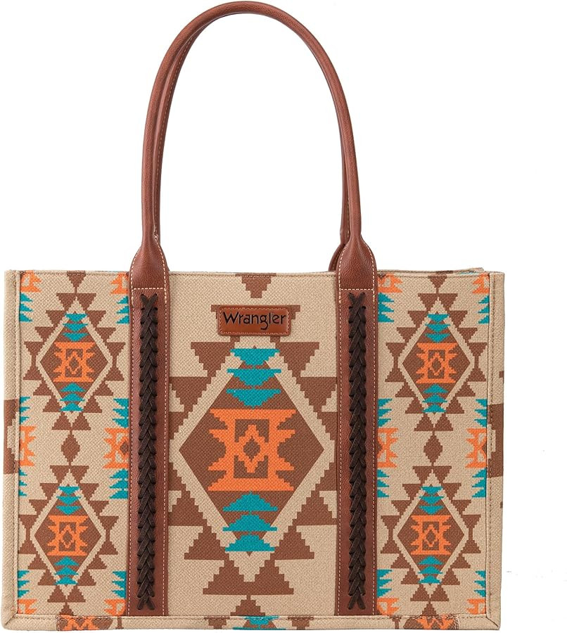 Wrangler Womens Aztec Tote Bag | Amazon (US)