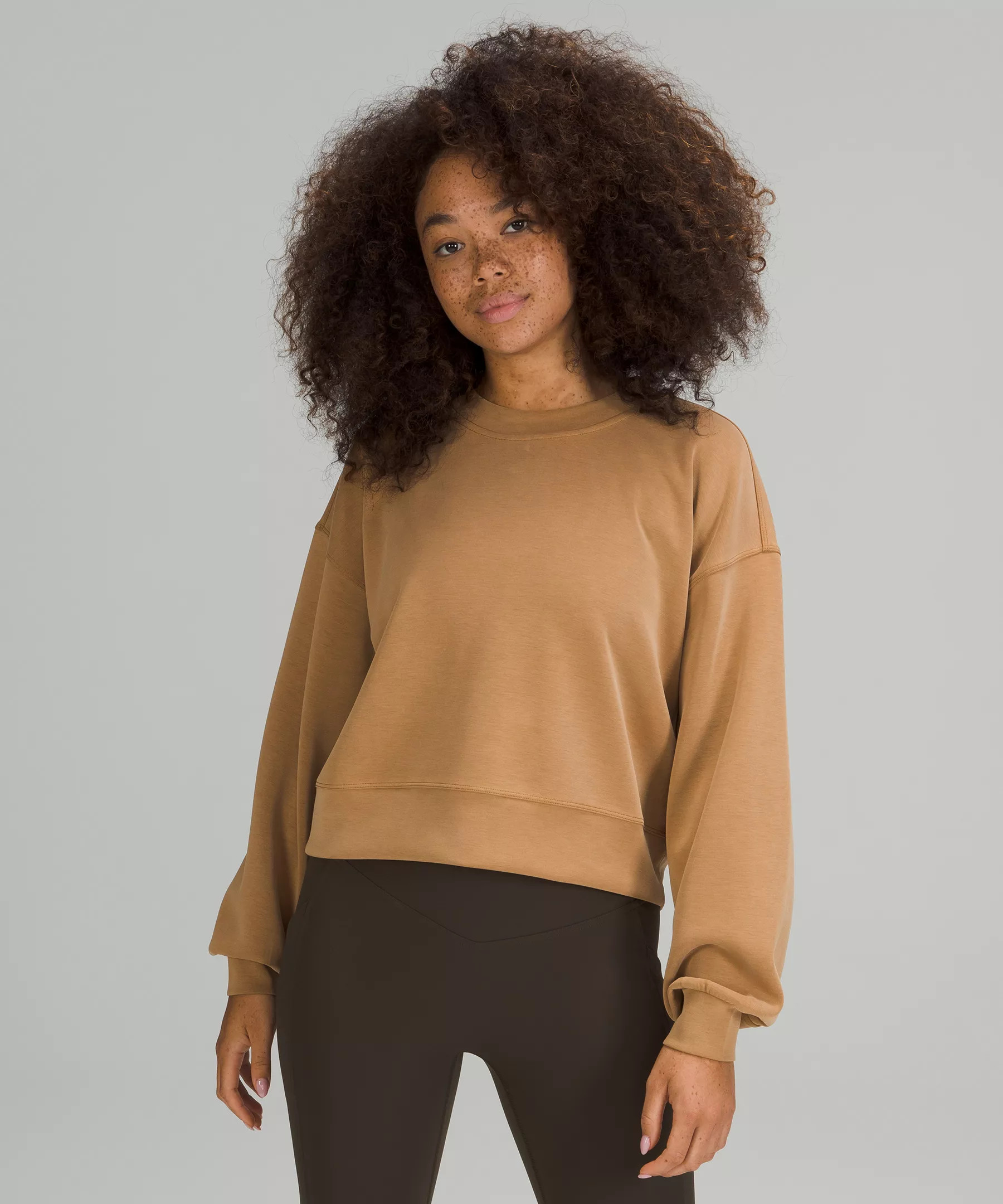 Perfectly Oversized Cropped Crew Softstreme | Lululemon (US)