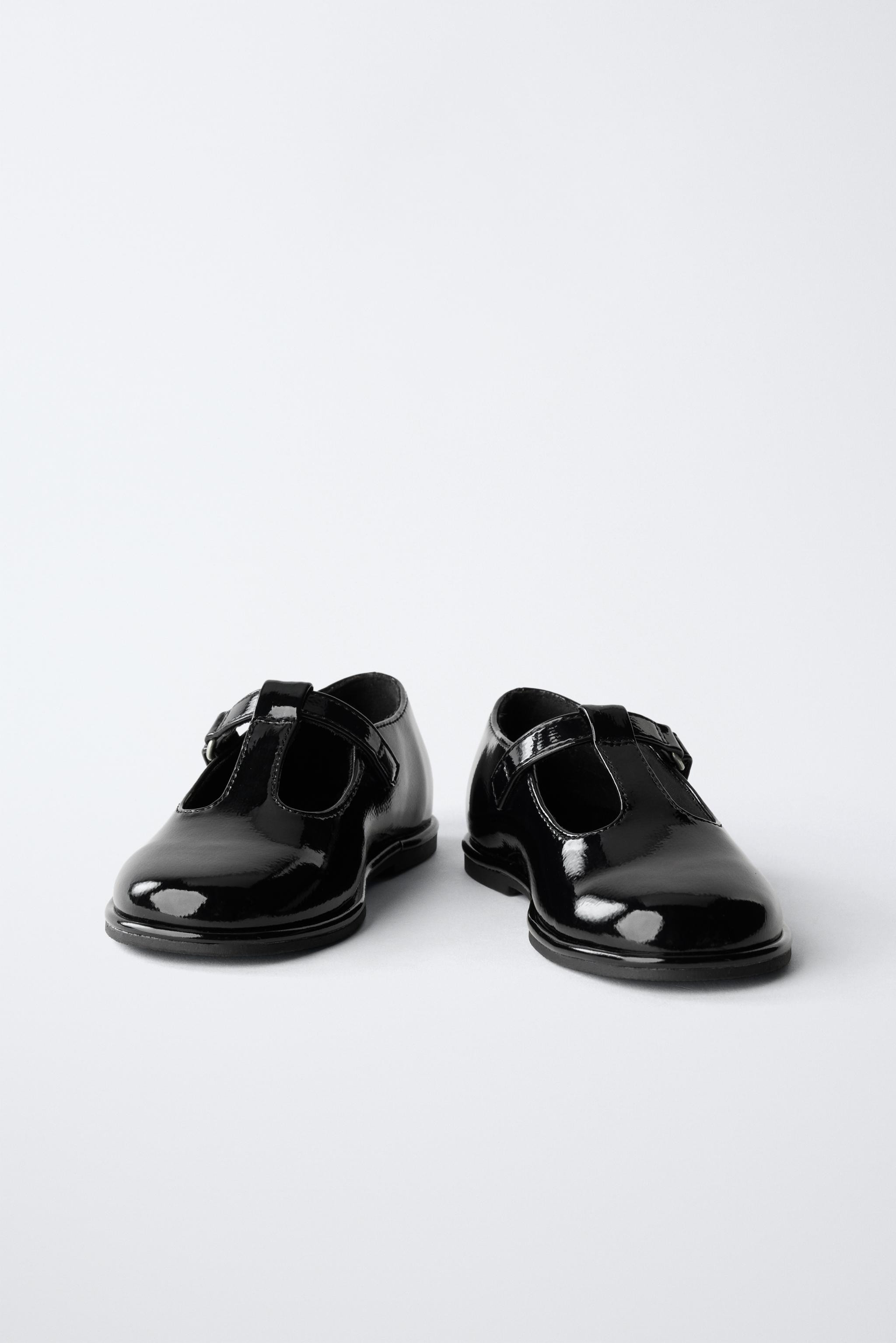 PATENT T-BAR SHOES | Zara US