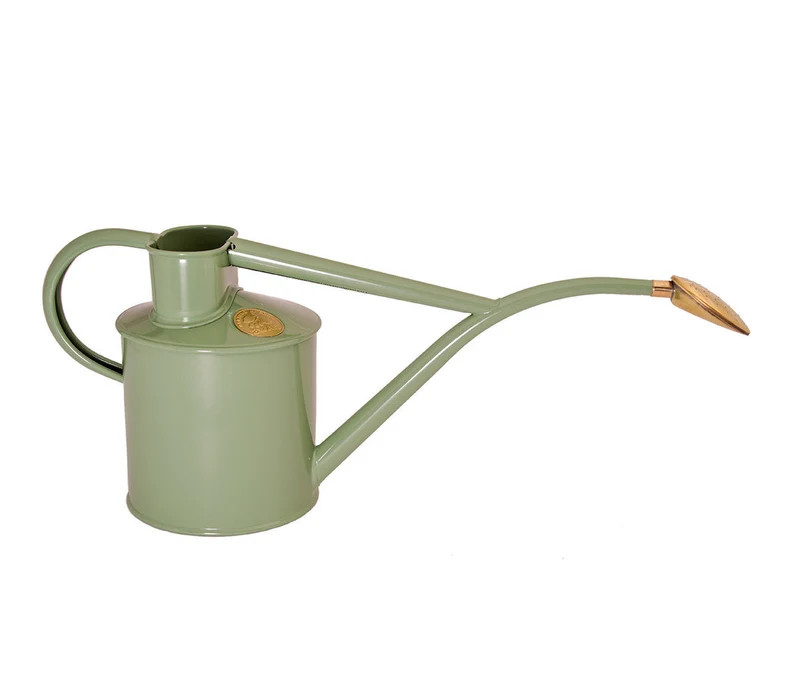 Haws Watering Can and Brass Plant Sprayer Set - the Rowley Ripple - Two Pint Sage - Etsy | Etsy (US)