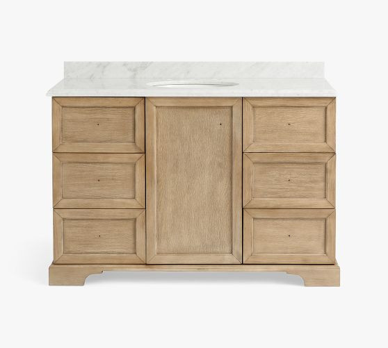 Somerset 48" Single Wide Sink Vanity | Pottery Barn (US)