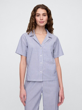 Poplin PJ Shirt | Gap Factory