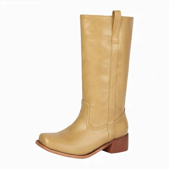 No Boundaries Women's Tall Riding Boot, Wide Width Available | Walmart (US)