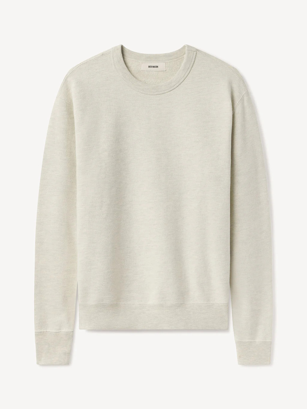 Silver Birch Interloop Crew Sweatshirt - Buck Mason- Modern American Classics | Buck Mason