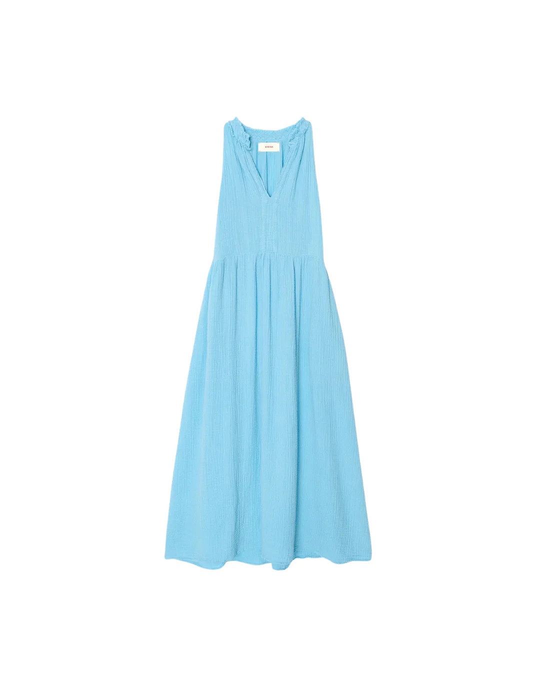 LIZA DRESS ATLAS BLUE / S | FEBE Clothing