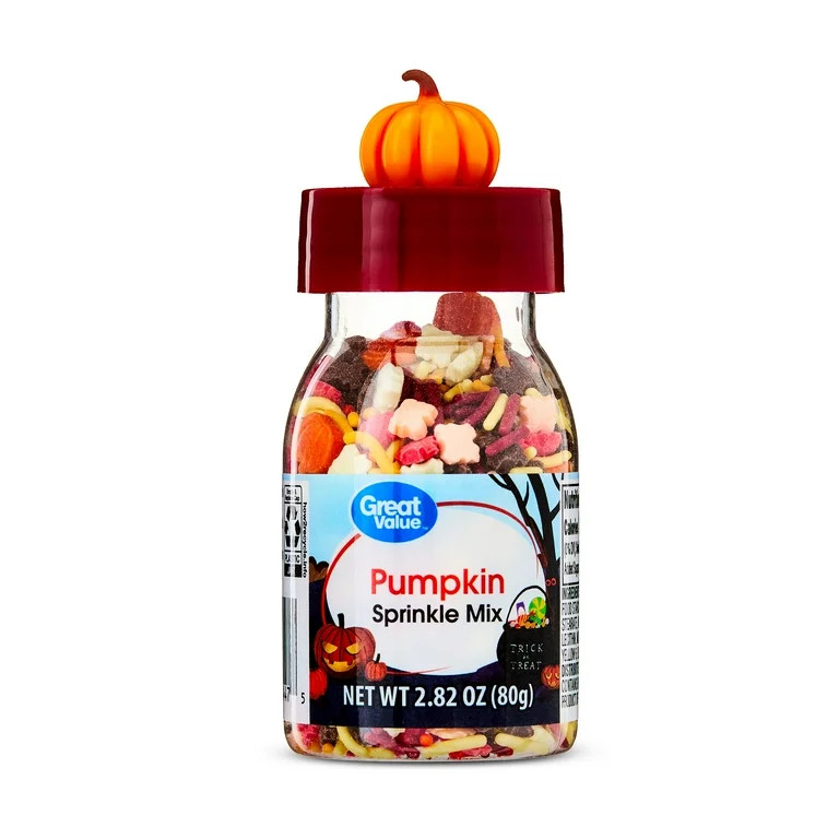 Great Value Orange Pumpkin Sprinkles, 2.82 oz | Walmart (US)