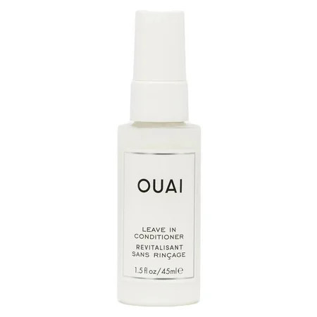 OUAI Leave In Conditioner & Heat Protectant Spray - Prime Hair for Style Smooth Flyaways Add Shine and Use as Detangling Spray - No Parabens Sulfates or Phthalates (1.5 oz) | Walmart (US)