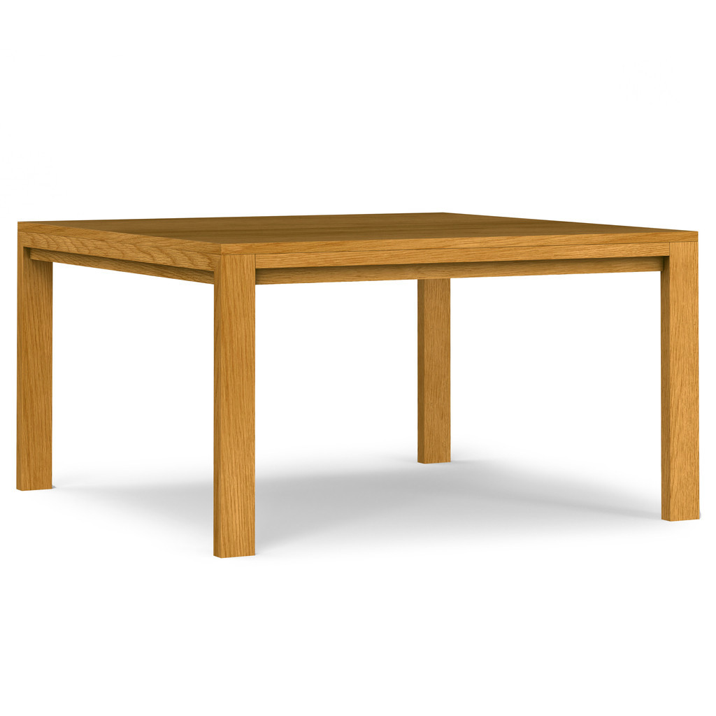 Wilson Square Dining Table In Oak Veneer | 1stopbedrooms