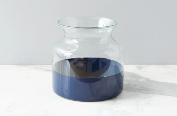 Navy Colorblock Flower Vase | Scout & Nimble