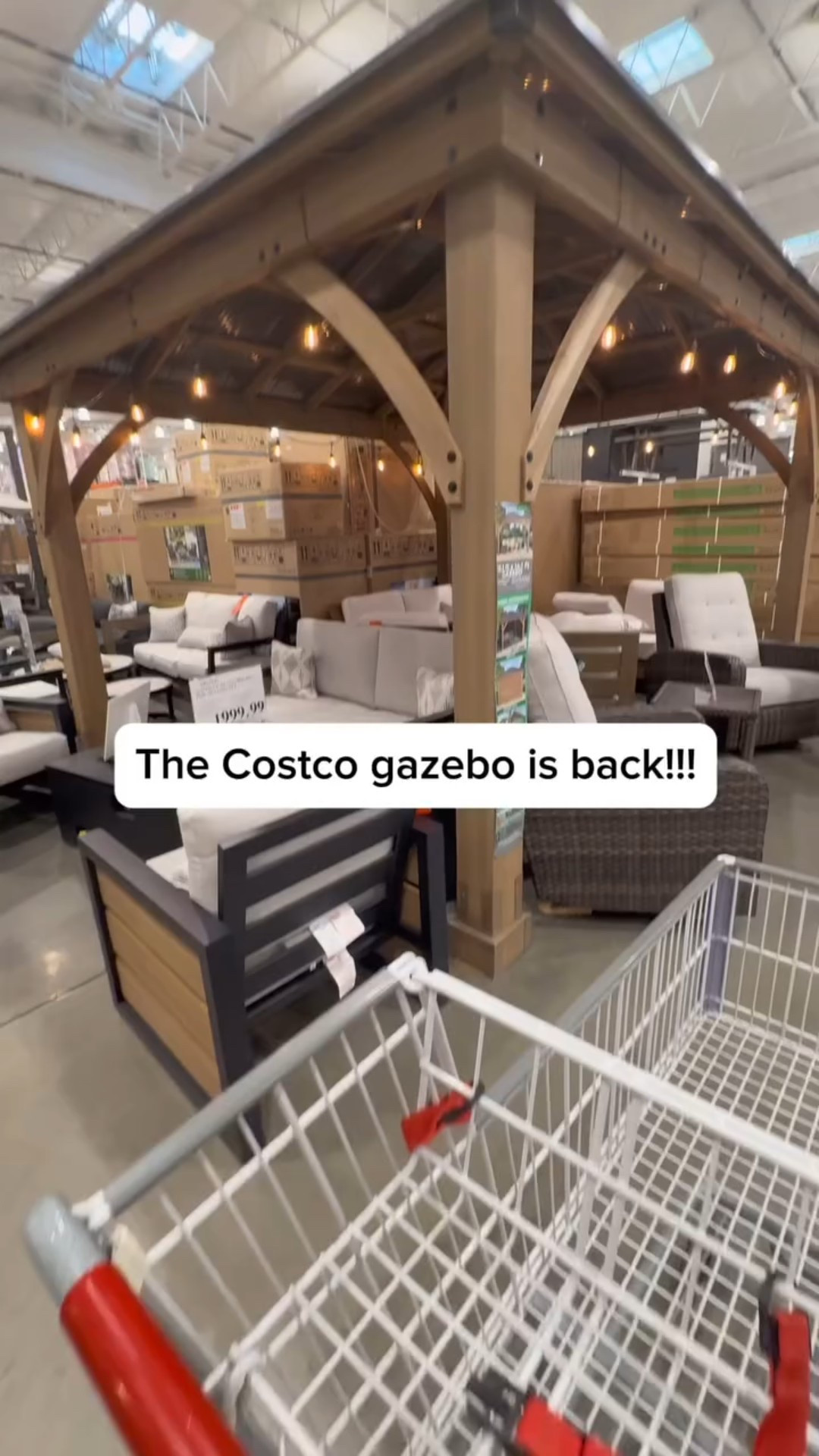 🙌🏻We bought this Gazebo a few years ago and it’s my absolute favorite Costco purchase to date!!! We added some finishing touches like a fan, a tv, retractable sunshade, slide away mosquito net curtains, LED lights, a fire pit table and some furniture from Costco as well! It comes as a ready to assemble kit with all wood pre-cut, pre-drilled, and pre-stained and includes all hardware and metal components! TOTALLY worth it and highly recommend!!!

#costcofinds #costco #founditatcostco #patiodecor #gazebo

#LTKHome