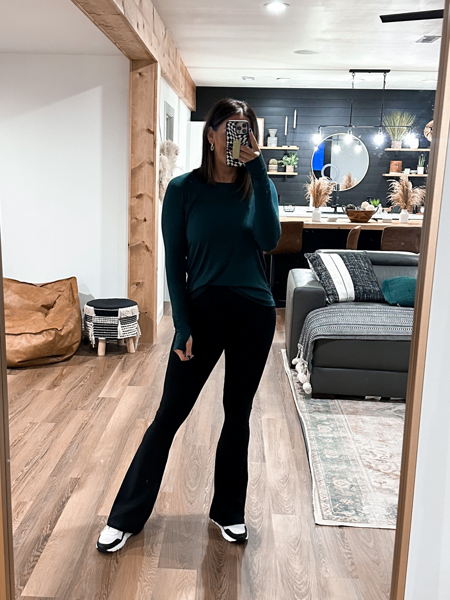 Long sleeve-medium
Flare leggings-medium long
Sneakers-8

#LTKstyletip #LTKfindsunder50 #LTKsalealert