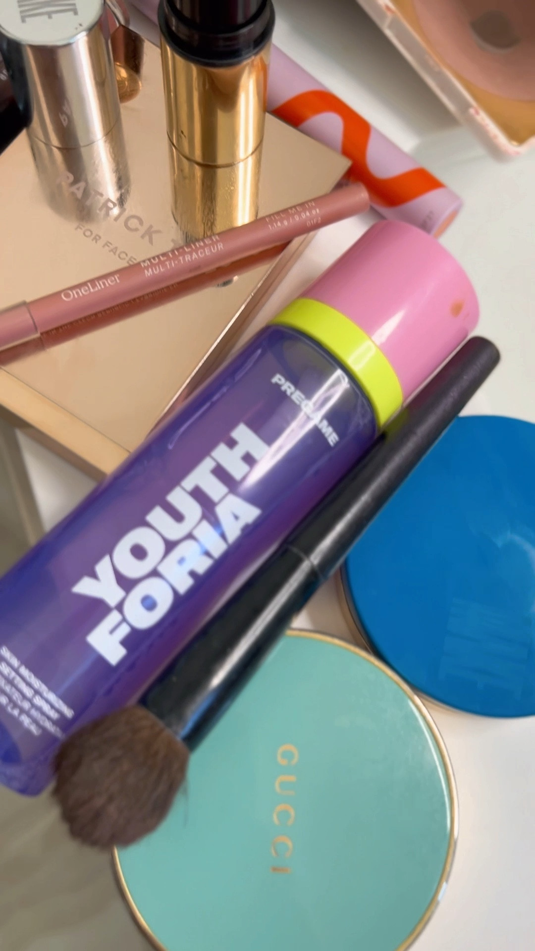 MOTD, FOTD, cream foundation, setting spray, lip pencil, everyday makeup 

Fresh makeup for a polished, everyday makeup look. 💄

Shades:
Foundation-light-medium 04
Bronzer: 3
Blush stick: slush 
Blush: Frose
Eyeliner: burgundy
Lip liner: fill me in
Brow: taupe 
Lip color: laissez faire 
Lipstick: Tantalizing Tan 

#LTKunder100 #LTKbeauty #LTKunder50