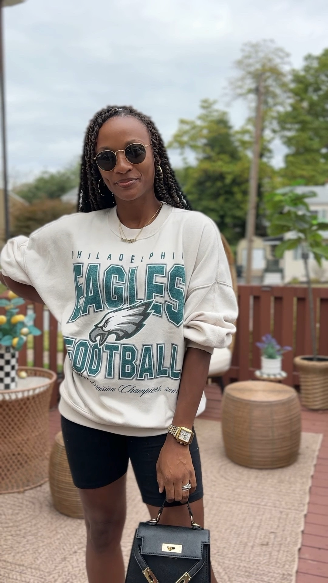 Never too early to prep your outfit for the next Eagles game.  My sweatshirt is 20% at Abercrombie off right now.  

Comment shop for the exclusive in app promo code

#LTKSaleAlert