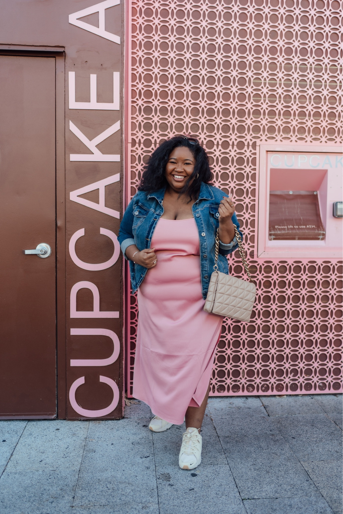 Spring outfit. Spring fashion. 

Women’s plus size dress. Women’s plus size spring dress. Torrid fashion. Jean jacket. Shein fashion. Shein bag. Spring accessories. Neutral sneakers. 

#LTKstyletip #LTKcurves