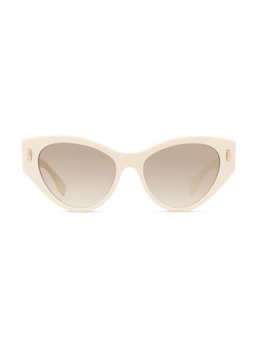 Fendi First 55MM Cat Eye Sunglasses | Saks Fifth Avenue