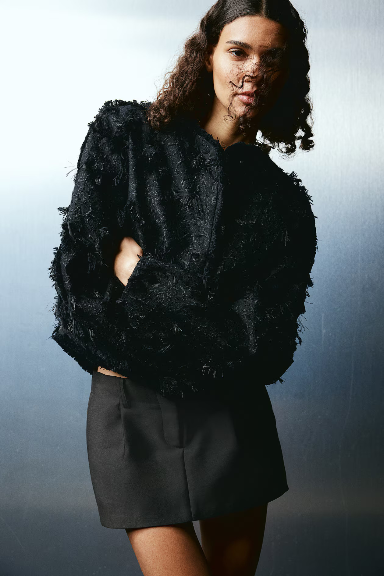 Jacquard-Weave Jacket | H&M (US + CA)