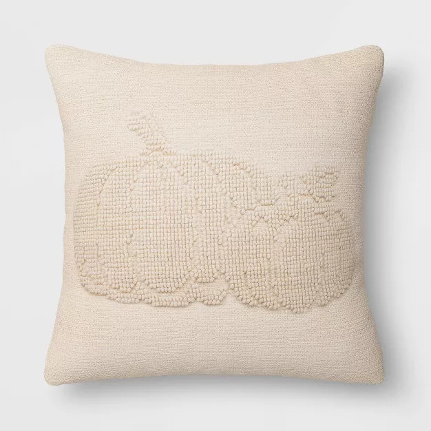 Tufted Pumpkin Throw Pillow - Threshold™ | Target