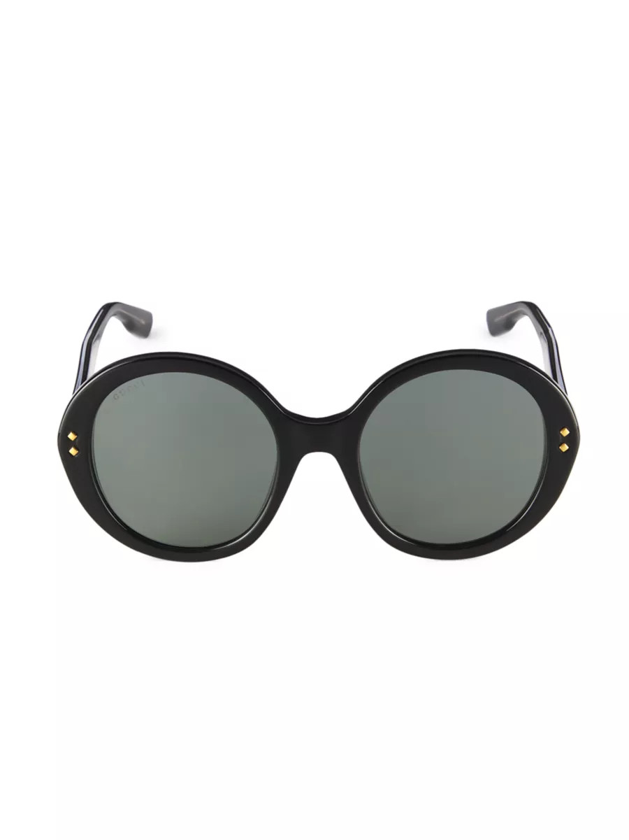 54MM Round Sunglasses | Saks Fifth Avenue