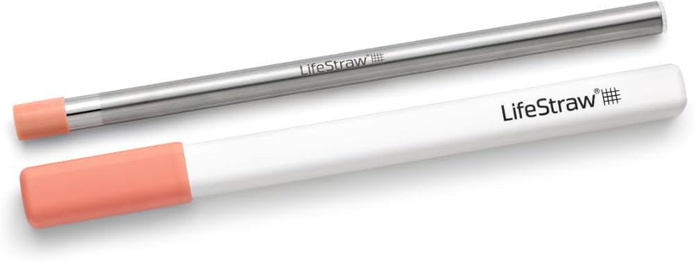 LifeStraw Sip – Reusable Stainless Steel Water Filter Drinking Straw | Amazon (US)